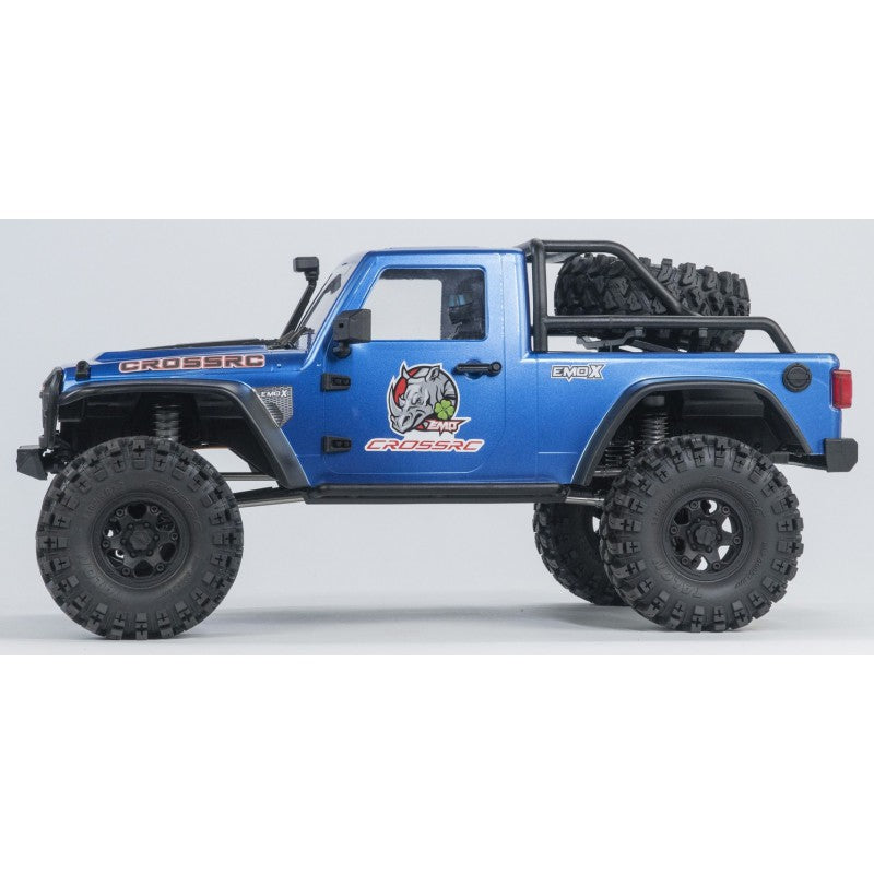Crawler kit - EMOX1 1/8 bleu RTR 775 charbon - Cross RC CRO90100154