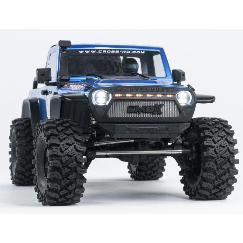 Crawler kit - EMOX1 1/8 bleu RTR 775 charbon - Cross RC CRO90100154