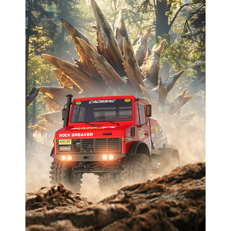 Crawler RC EMO XX Stegosaurus 1/6 RTR Kit Brushless Rallye - CRO90100218