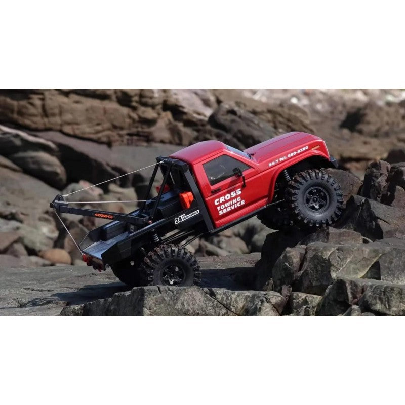 Crawling kit - EMOX3 1/8 ARTR métal rouge - CRO90100171