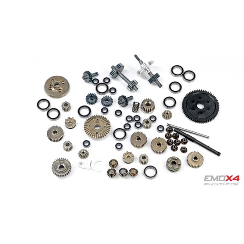 Crawler Cross RC EMO X4 1/8 ARTR gris - CRO90100180