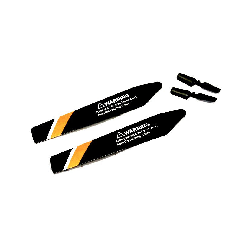 2 Pales principales + 2 hélices pour Hélicoptère DF-250 PRO - 9522 - Breizh Modélisme.