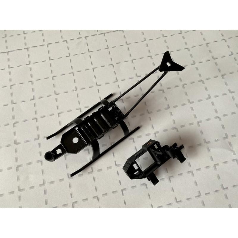 Châssis plastique pour Hélicoptère DF-100 PRO - 9507 - Breizh Modélisme.