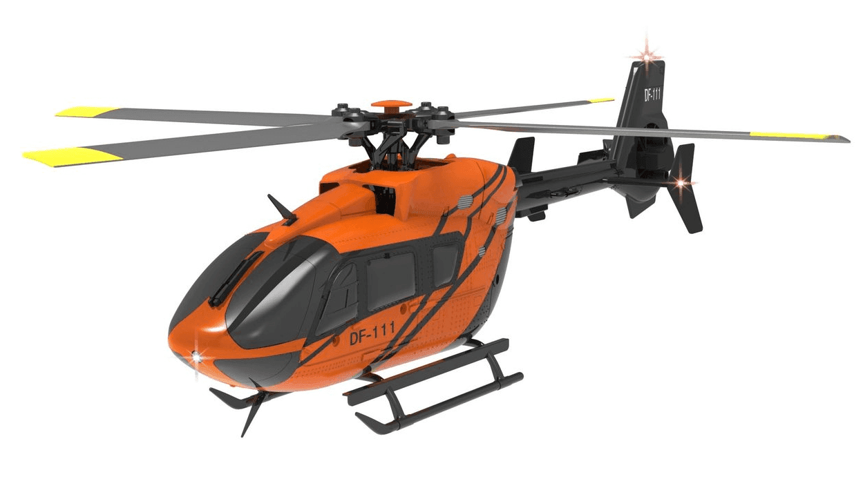 Hélicoptère RC flybarless 111 - Breizh Modélisme.