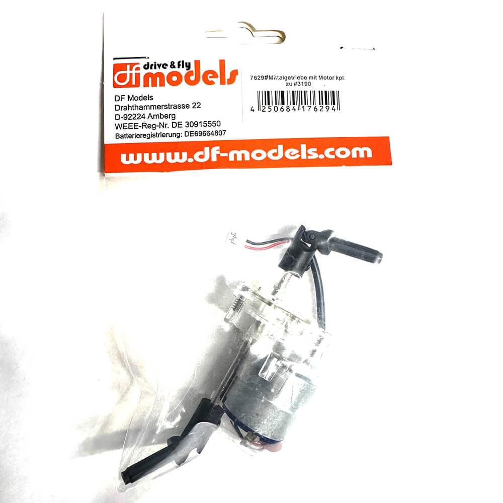 Moteur avec arbre de transmision DF Models - Référence 7629 - Breizh Modélisme.