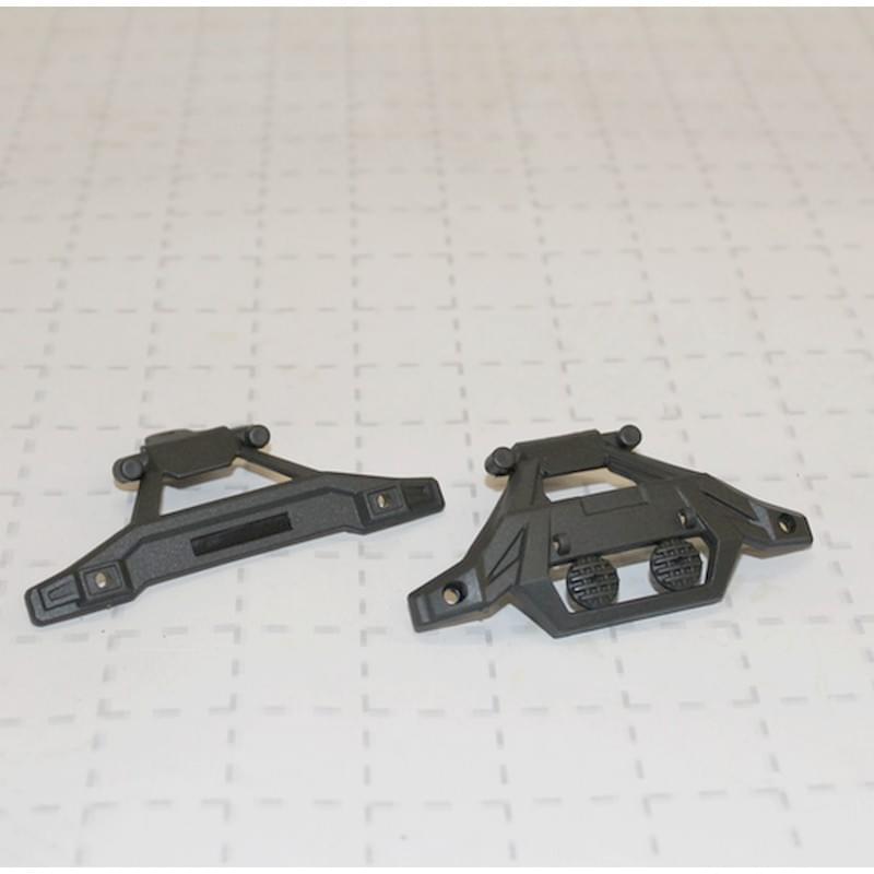 Pare-chocs av/arr pour DF-Fun-Racer 1/14 4WD RTR - 7605 - Breizh Modélisme.