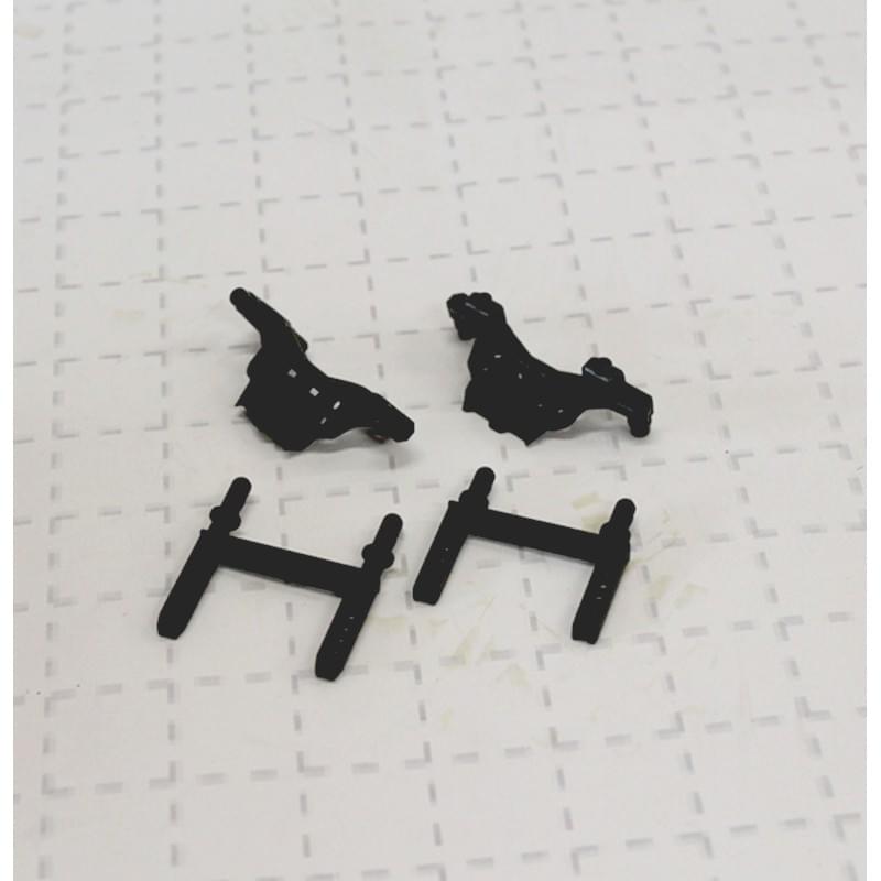 Support d'amortisseur et de carrosserie av/arr pour DF-Fun-Racer 1/14 4WD RTR - 7608 - Breizh Modélisme.