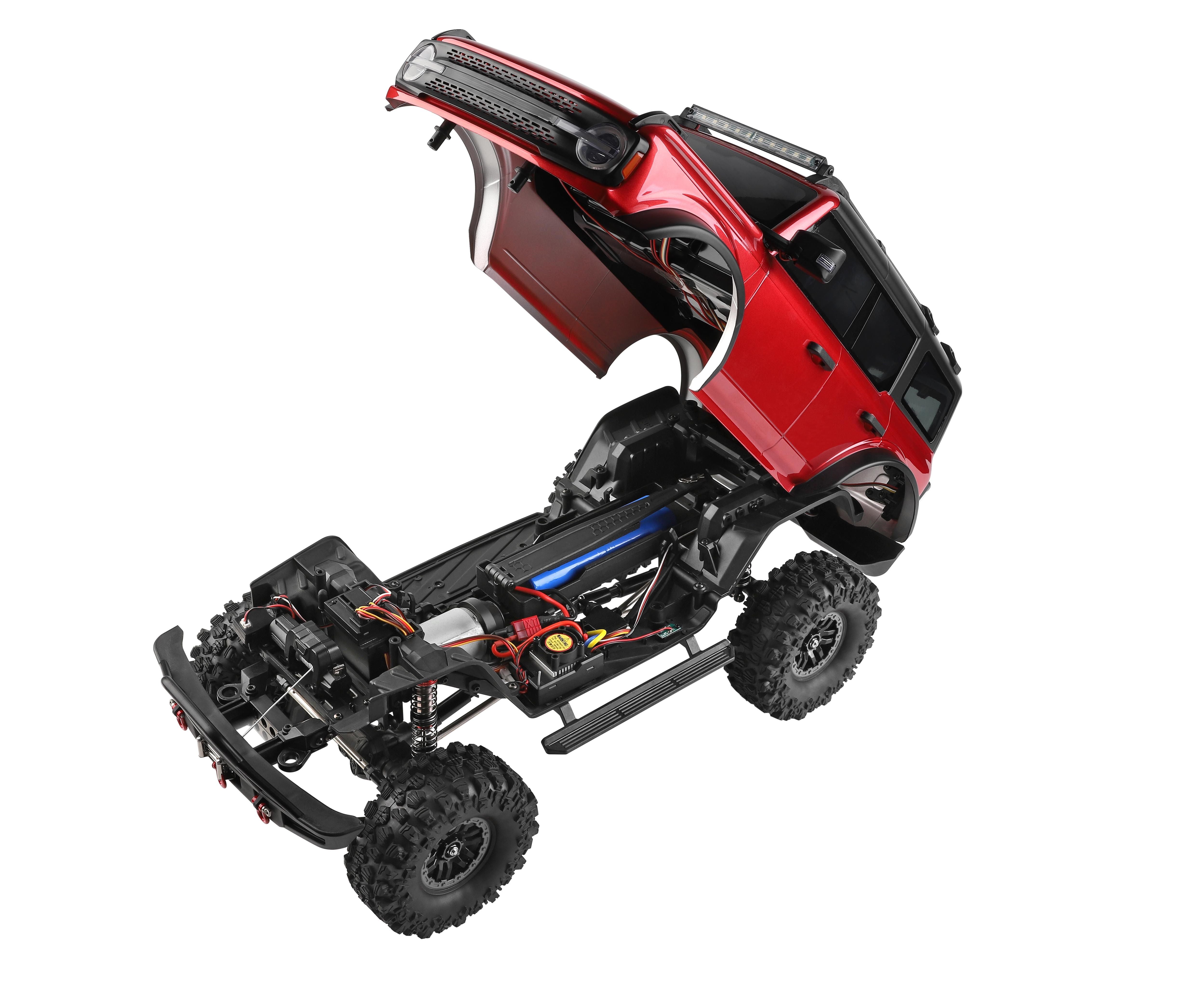 Crawler RC 1/10 Metal 313 mm Scale DF Models 3150 - Breizh Modélisme.