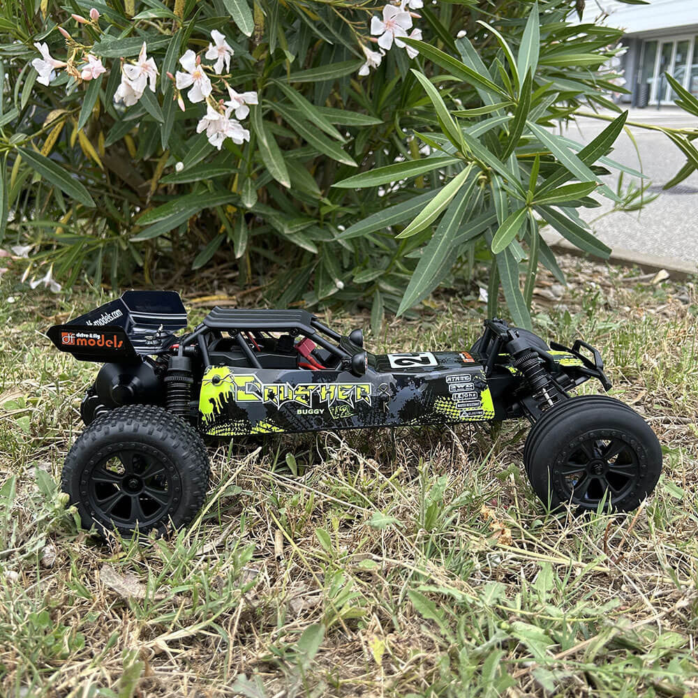 DF Models Buggy RC 1/10 Crusher V2 Race 2WD RTR 35km/h 3140 - Breizh Modélisme.