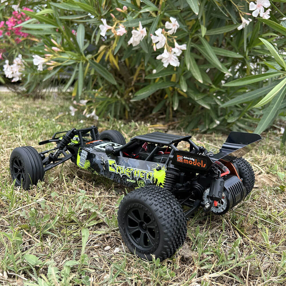 DF Models Buggy RC 1/10 Crusher V2 Race 2WD RTR 35km/h 3140 - Breizh Modélisme.