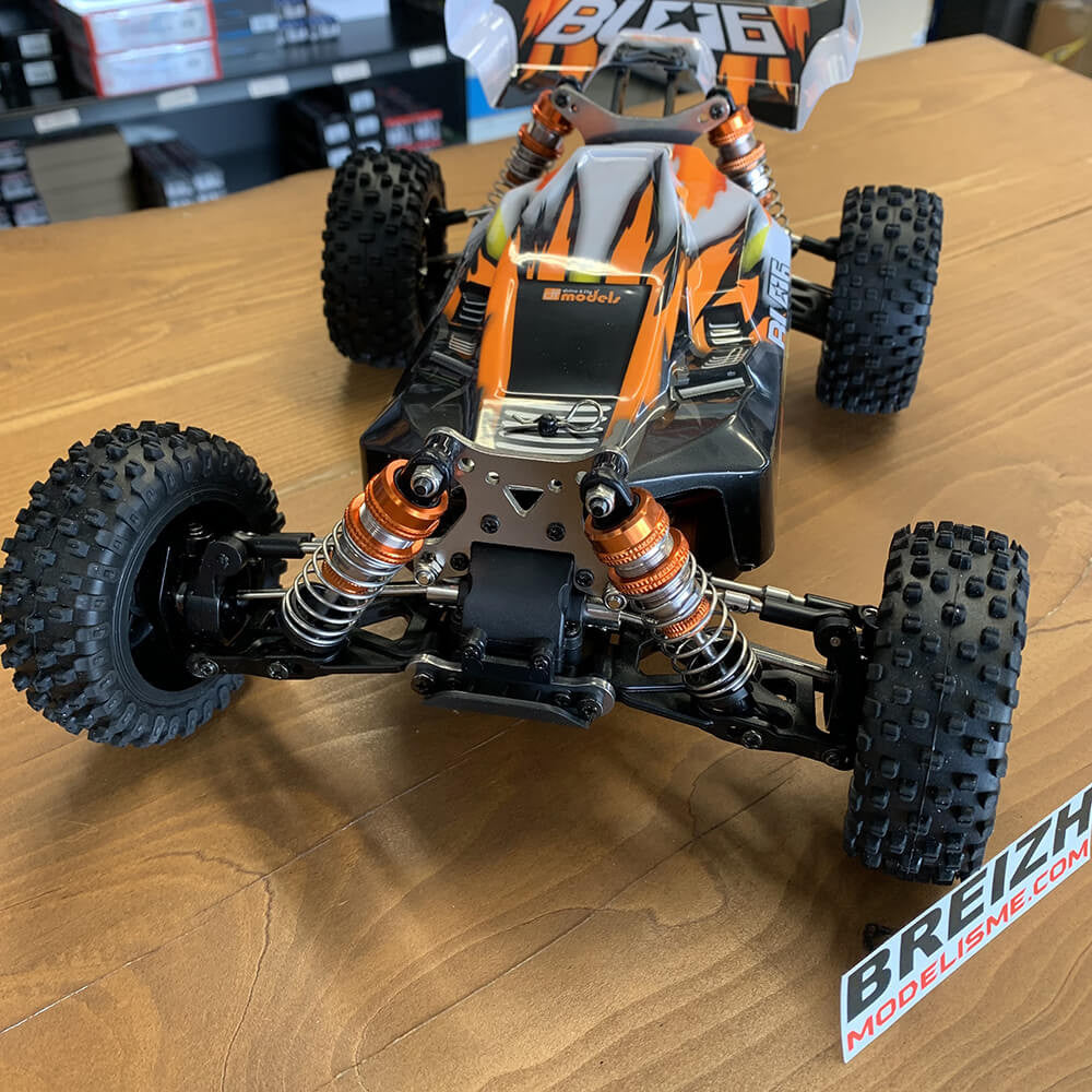DF Models Buggy RC BL06 Brushless RTR 1/14 - 80km/h 4WD 144010 / 3127 - Breizh Modélisme.