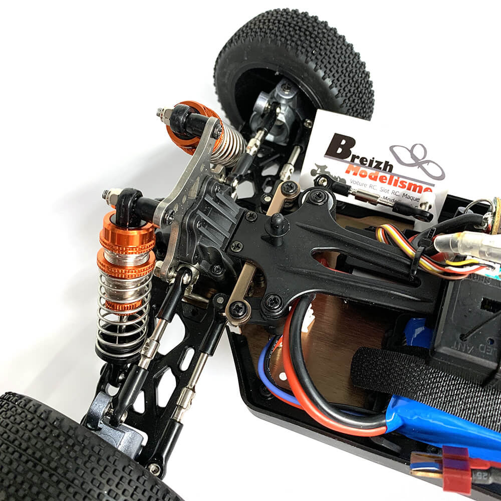 DF Models Buggy RC Z06 Evolution V2 RTR 1/14 - 60km/h 4WD - 3123 / Wltoys 144001 - Breizh Modélisme.