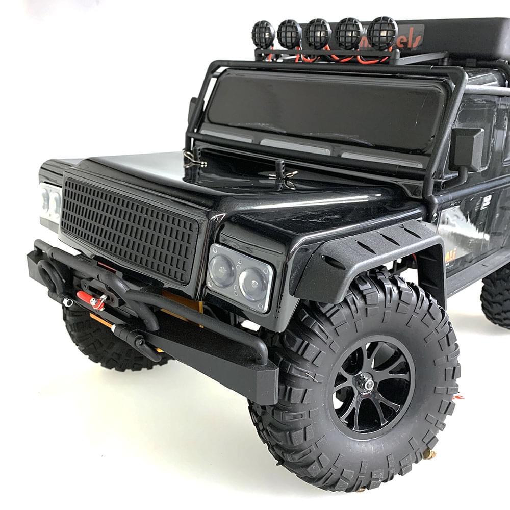 DF Models Crawler 1/10 RTR avec leds et Treuil, Kanyon DF-4J 4WD - 3118 - Breizh Modélisme.