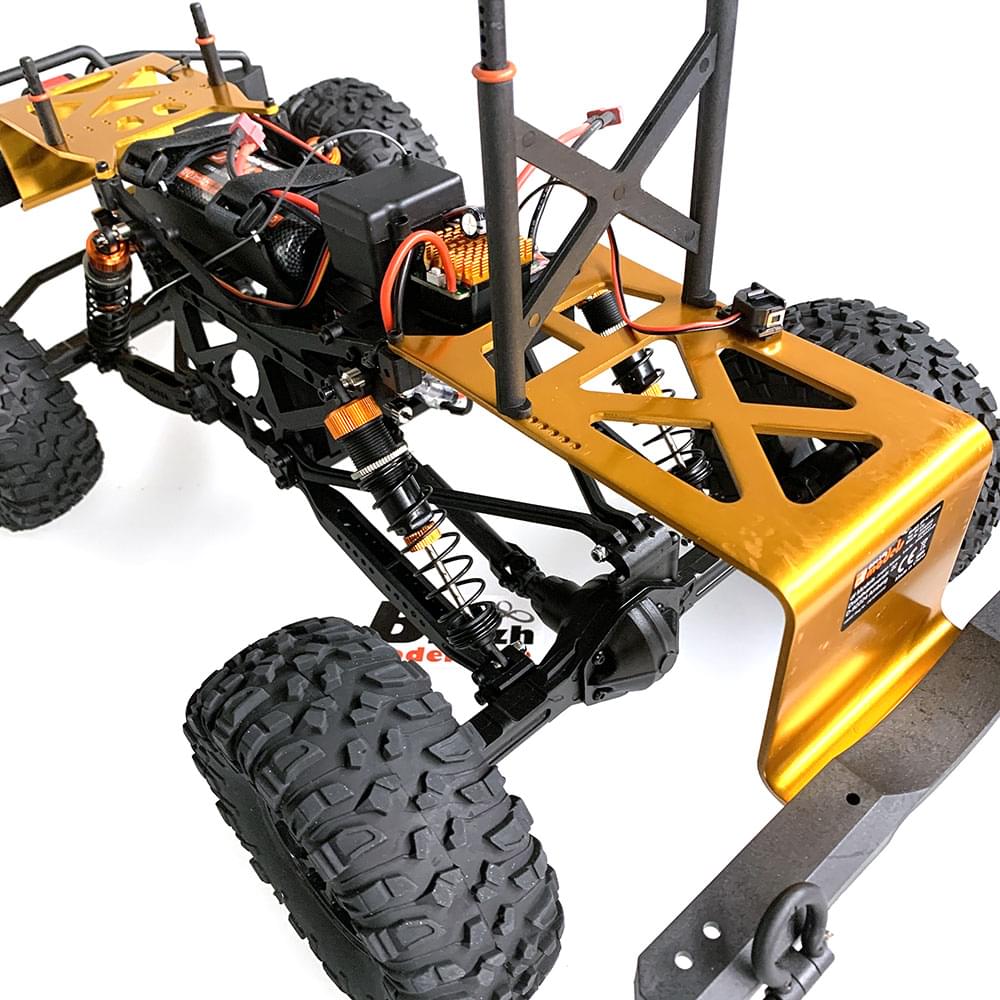 DF Models Crawler 1/10 RTR avec leds et Treuil, Kanyon DF-4J 4WD - 3118 - Breizh Modélisme.