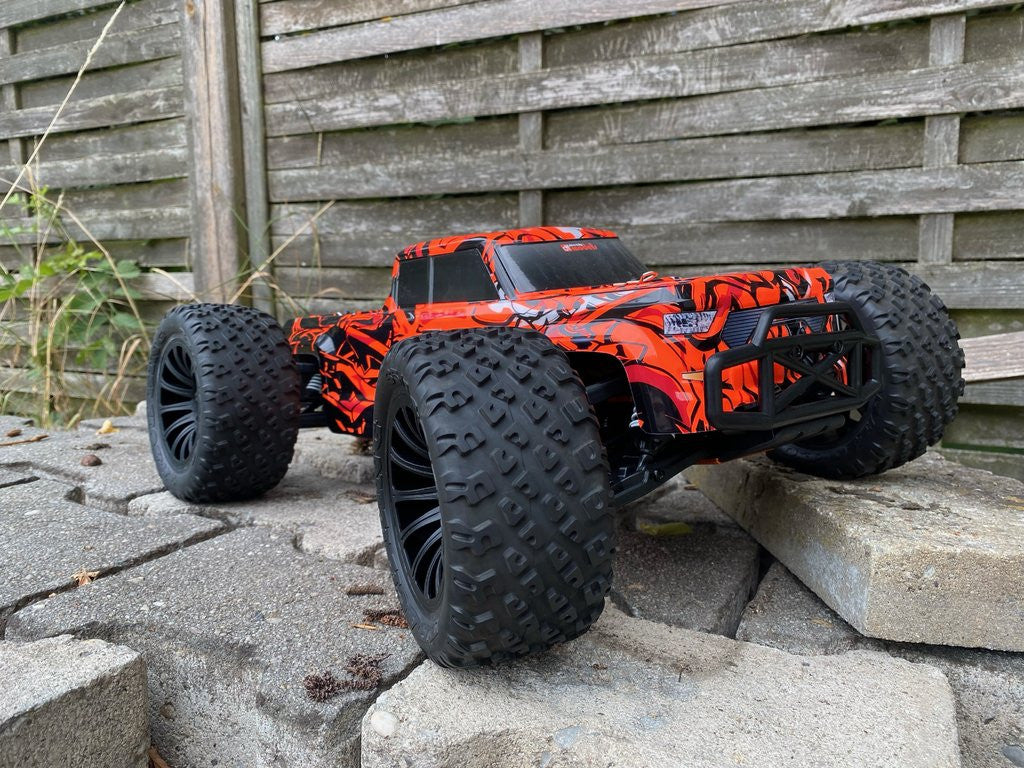 DF Models Monster 1/8 Big Hammer 5.1 Brushless Tout Terrain RTR 70km/h - 3199 - Breizh Modélisme.