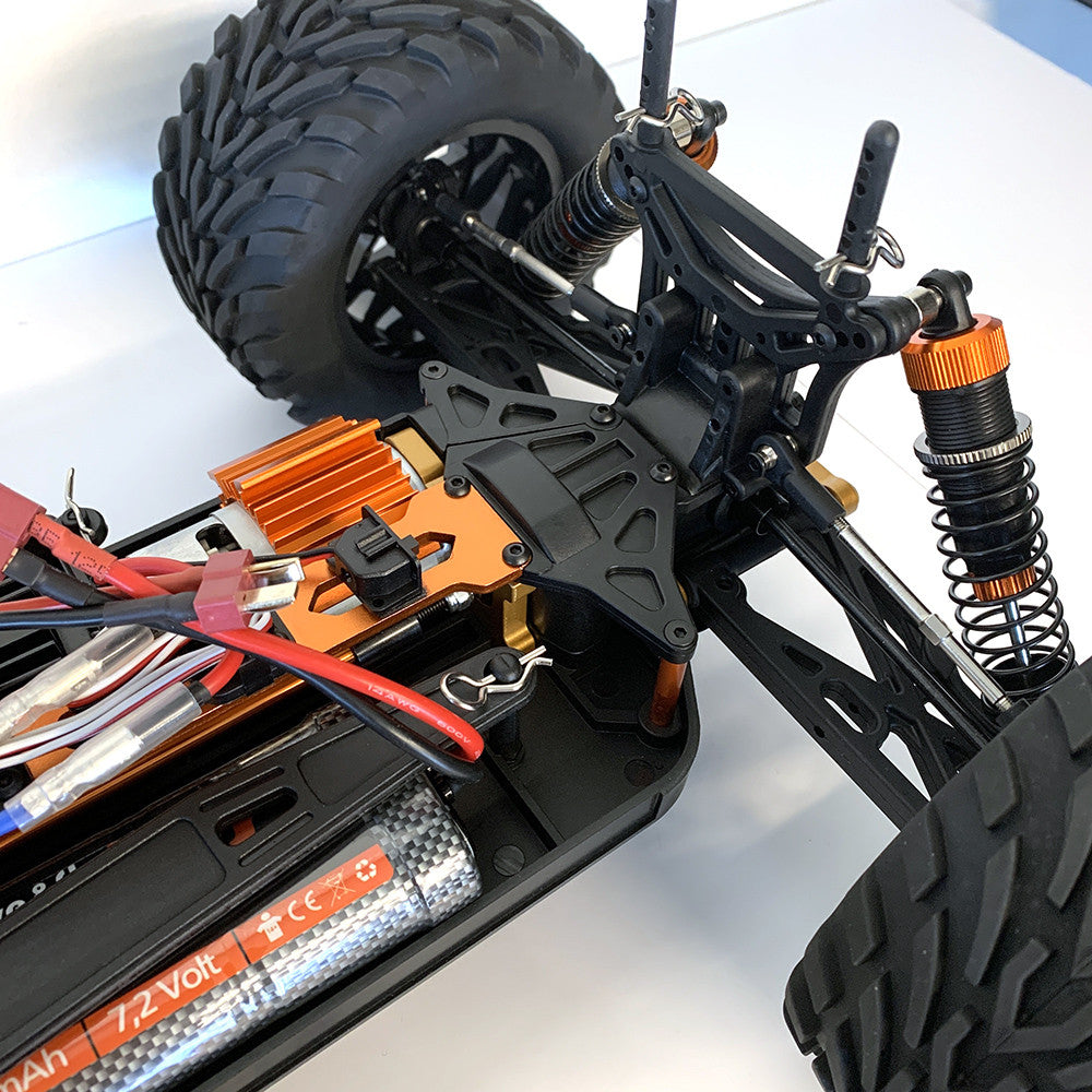 DF Models Monster Truck BigHammer 5.1 RTR 1/10 - 40km/h - Breizh Modélisme.