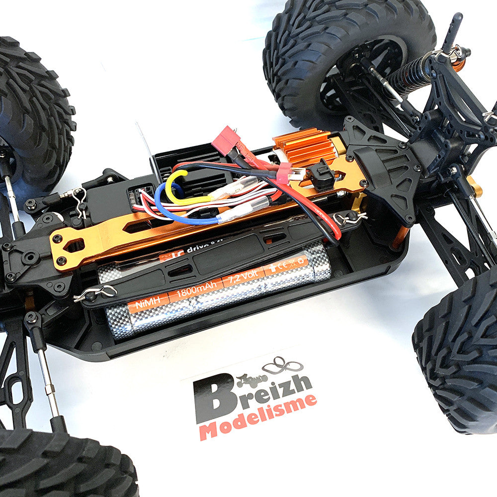 DF Models Monster Truck BigHammer 5.1 RTR 1/10 - 40km/h - Breizh Modélisme.