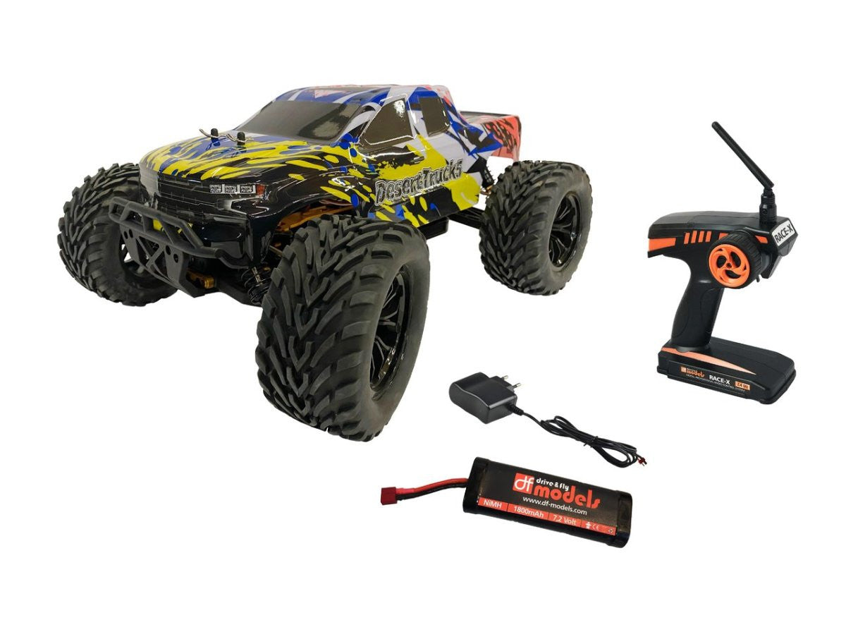DF Models Monster Truck DesertTruck 5.1 RTR 1/10 - 40km/h - Breizh Modélisme.