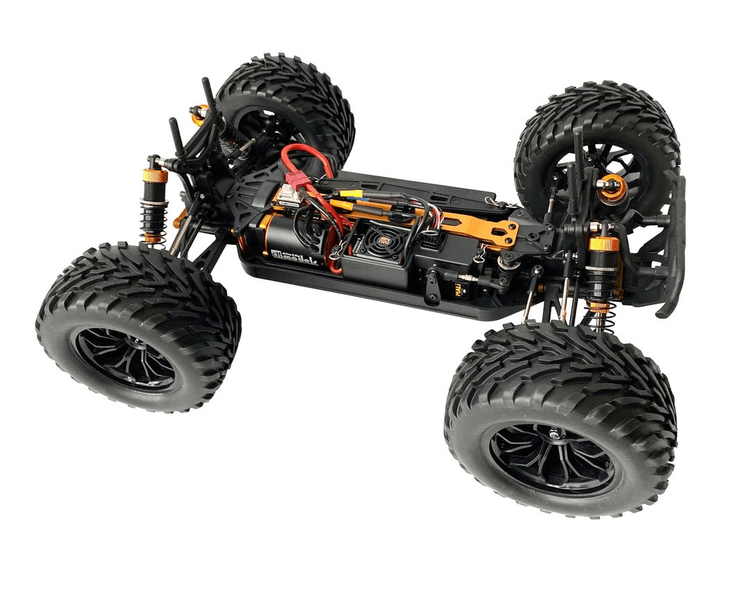 DF Models Monster Truck RC FastTruck 5.1" 4WD Brushless - 60km/h - 3194 - Breizh Modélisme.
