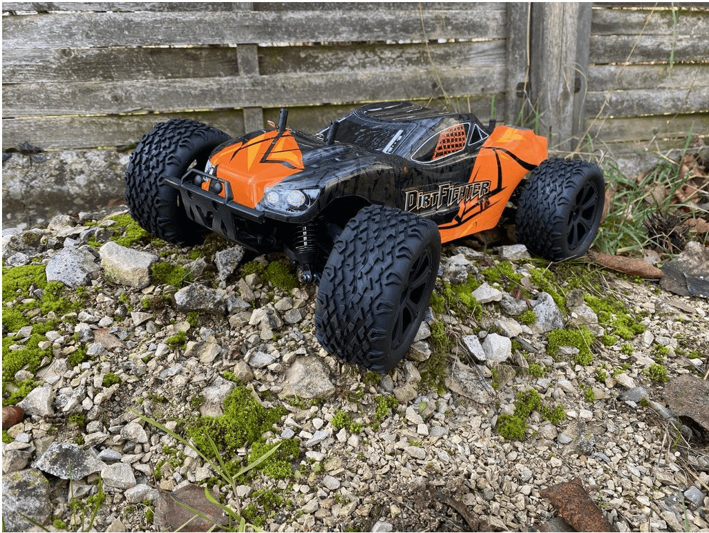 DF Models Truggy Tout Terrain DirtFighter RTR 1/10 vitesse 40km/h 3178 - Breizh Modélisme.