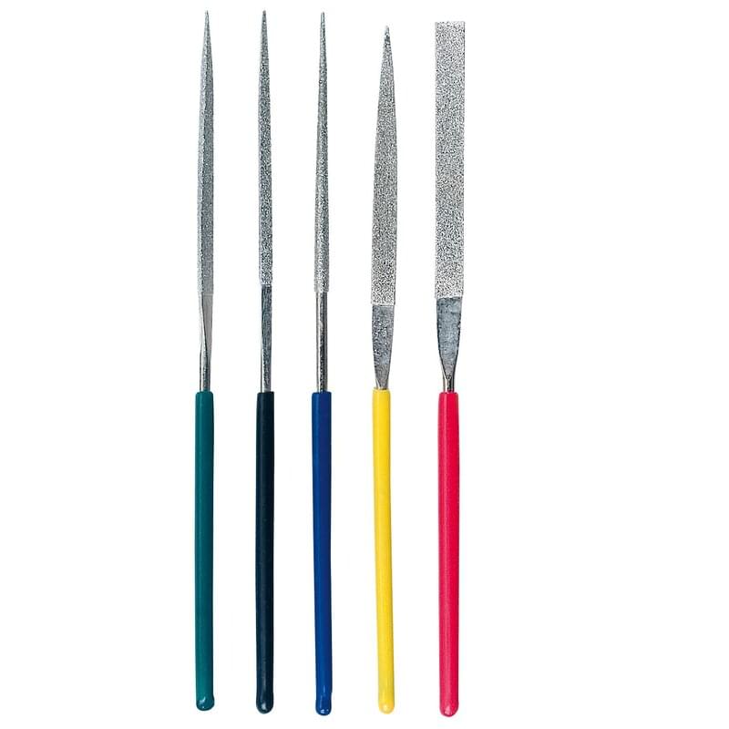 Outillage Maquette Lot de 5 limes 100mm - DIA5
