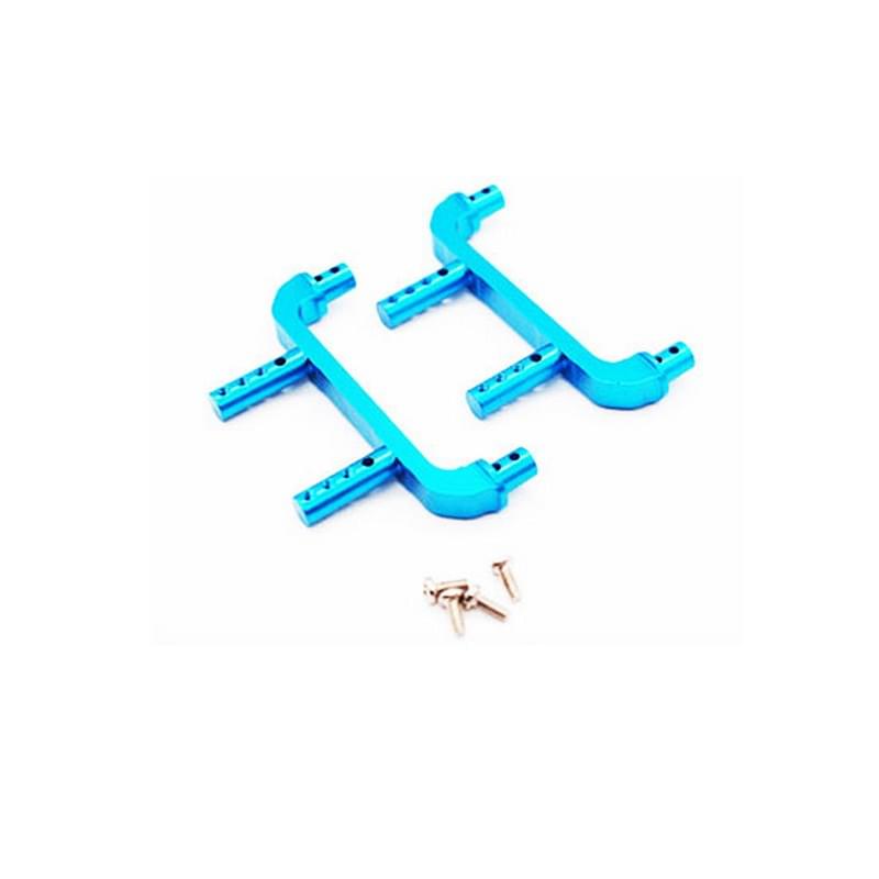 2 Supports de carrosserie en aluminium pour Wltoys A959 et Mini MHD Z8380204 - Breizh Modélisme.