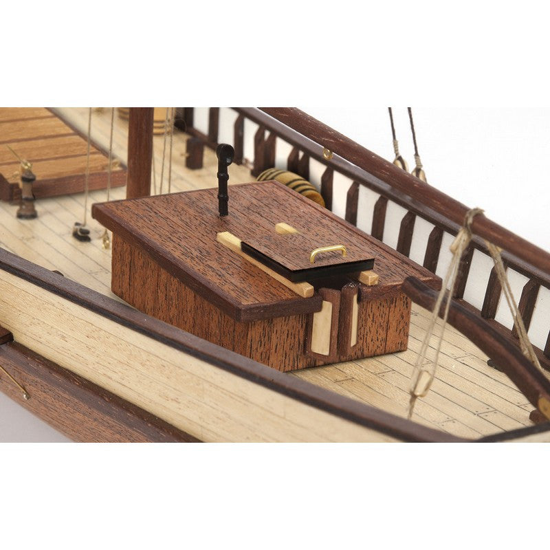 Maquette Bateau Bois coffret initiation Polaris avec voiles - Occre 12007S - Breizh Modélisme.