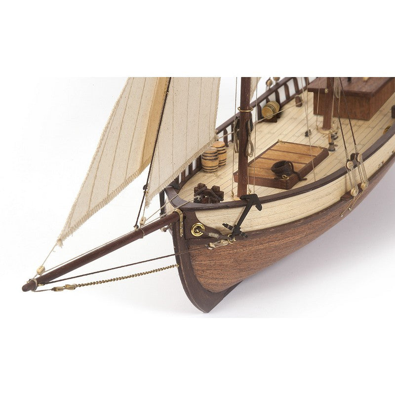 Maquette Bateau Bois coffret initiation Polaris avec voiles - Occre 12007S - Breizh Modélisme.