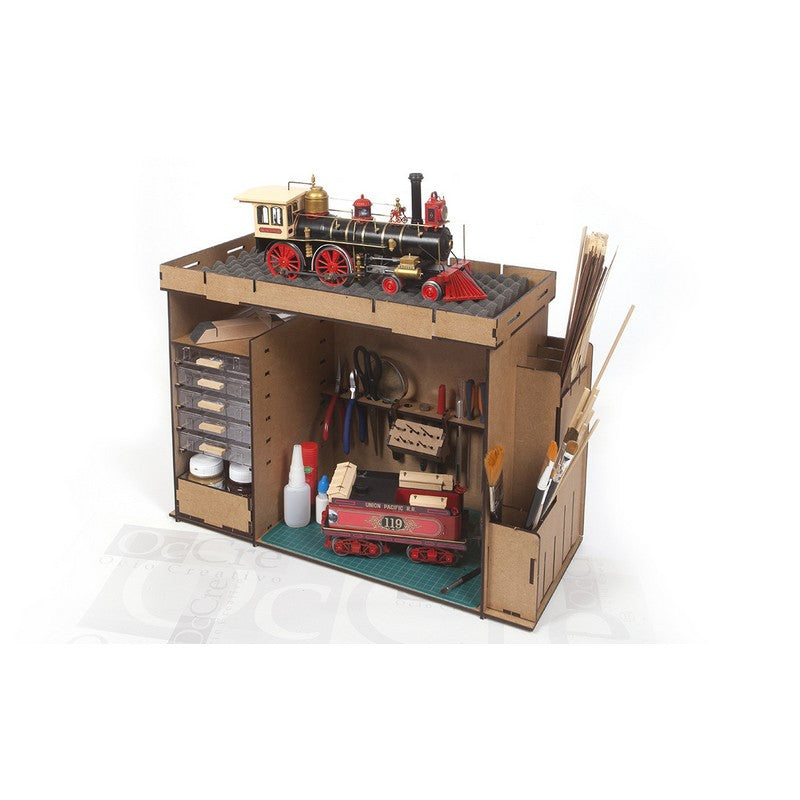 Mobilier d'atelier portable - Occre 19110 - Breizh Modélisme.