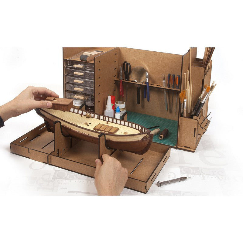 Mobilier d'atelier portable - Occre 19110 - Breizh Modélisme.