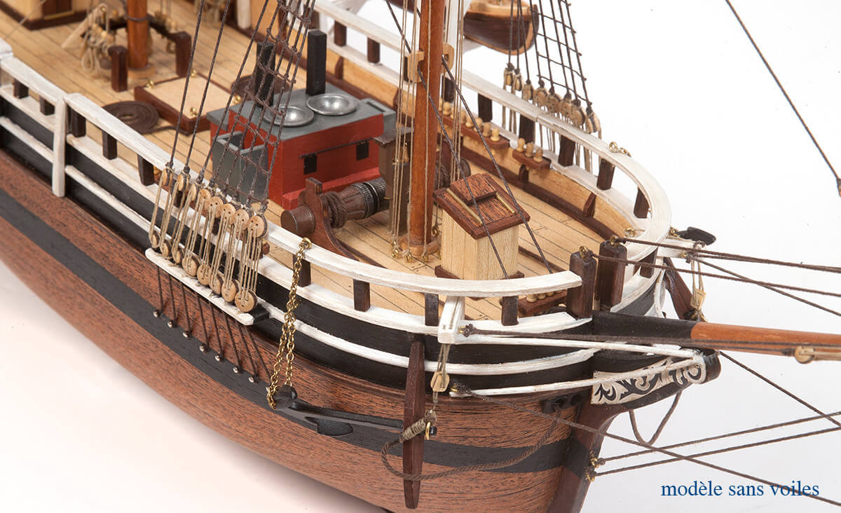 Occre 12006B Maquette Bateau Bois ESSEX Basic - Breizh Modélisme