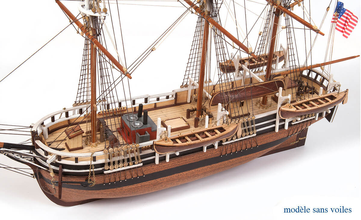 Occre 12006B Maquette Bateau Bois ESSEX Basic - Breizh Modélisme