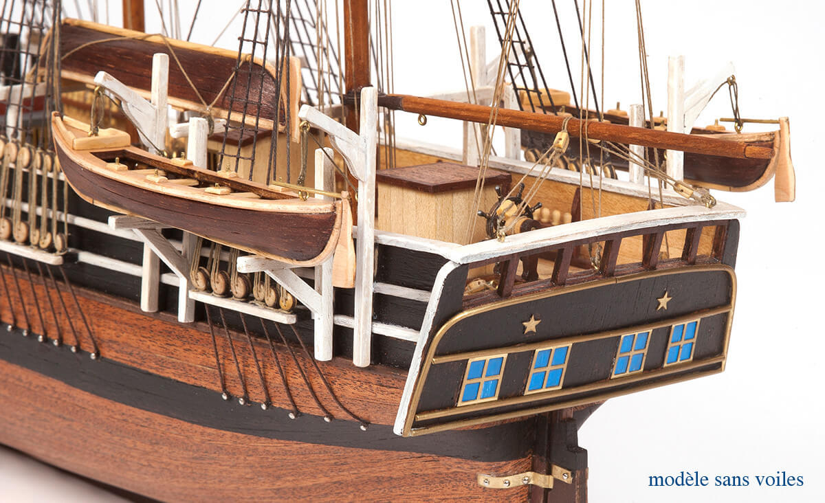 Occre 12006B Maquette Bateau Bois ESSEX Basic - Breizh Modélisme