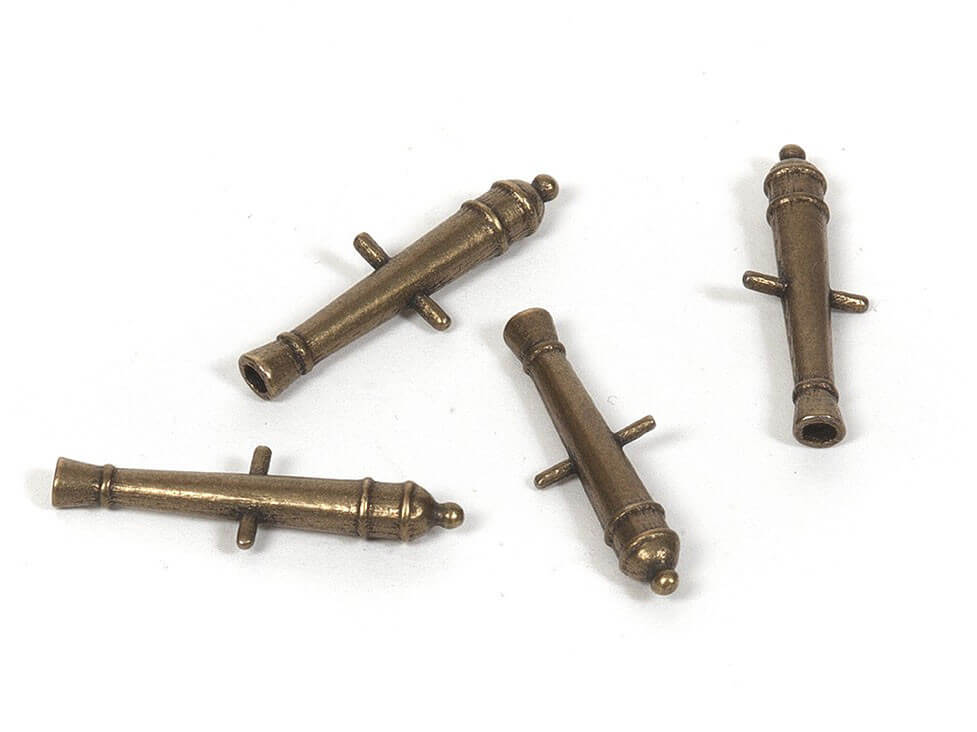 Tube canon 6x35mm x 4 pièces - Occre 17023 - Breizh Modélisme.