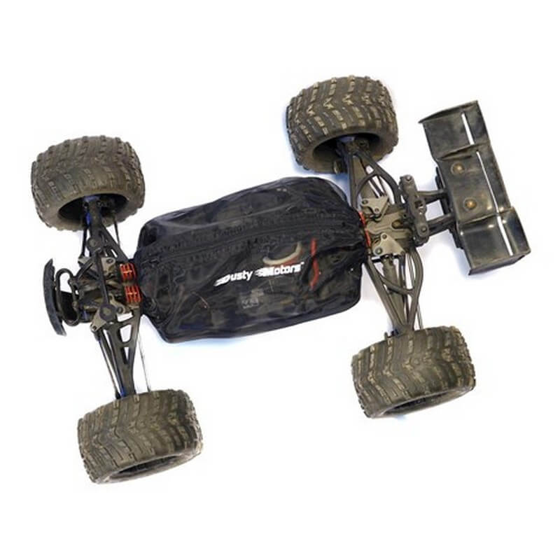 Housse de protection Noire Arrma Kraton/Talion Kronos Corally Dusty Motors - ARM0011 - Breizh Modélisme.