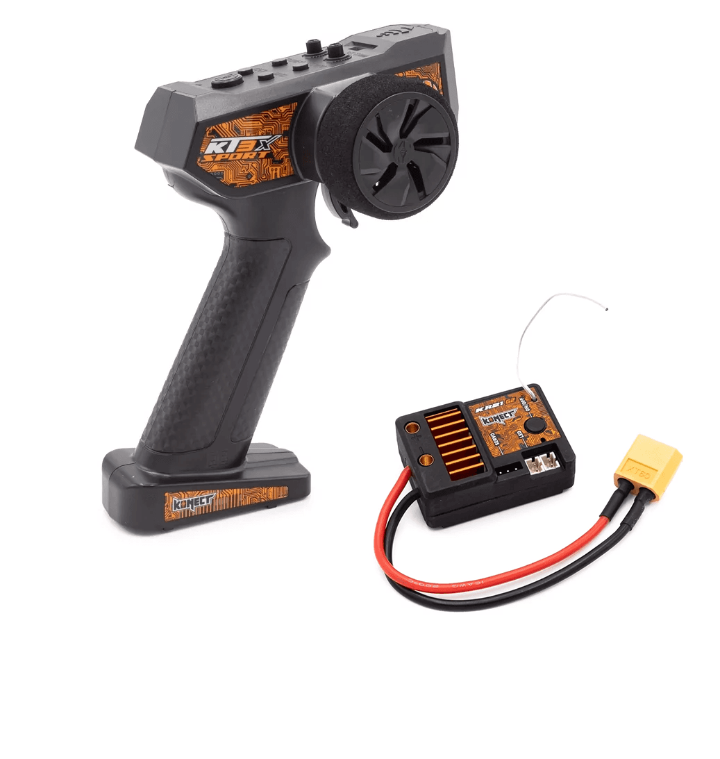 Konect Radio 2.4Ghz KT3X Sport avec Module 2 en 1 KN-KR21-G2