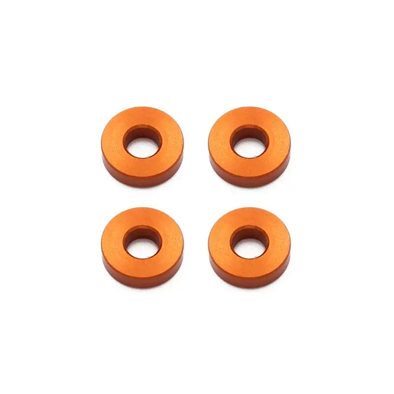 Entretoise aluminium Orange 3x7,5x2 mm (4 pcs) - STRX-184