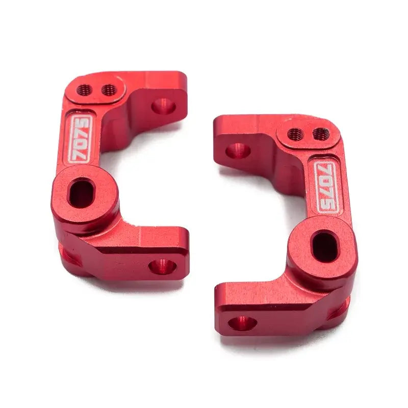 Étrier avant Xmid Rouge en aluminium (x2) - MID-OP16-FR - Breizh Modélisme.
