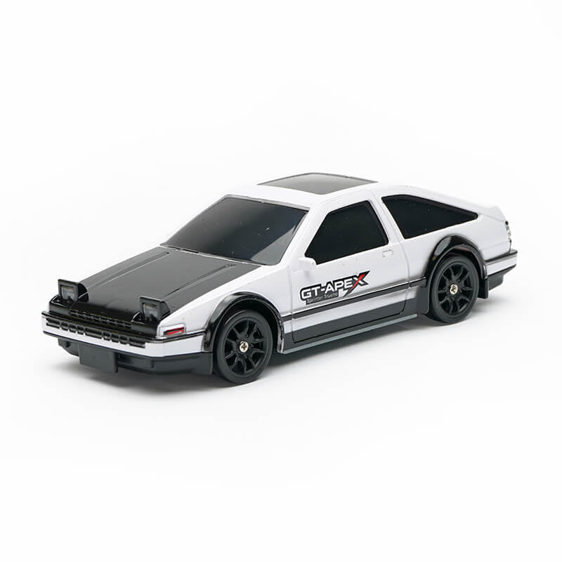 Voiture de drift E-ZEE RC 1/43 TRUENO avec gyro blanche