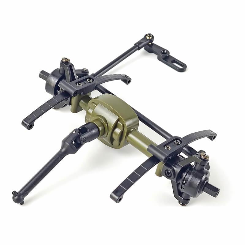 Ensemble d'essieu avant E-ZEE RC Willys - EZ-G2068-12