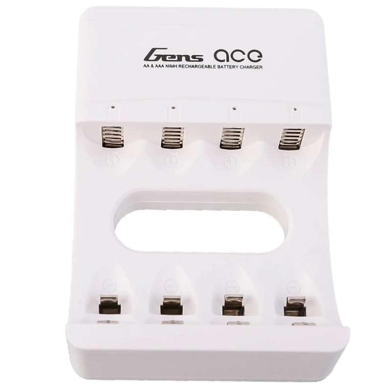 Chargeur de piles rechargeables NiMH AA et AAA Gens ace - C704A2 - Breizh Modélisme.