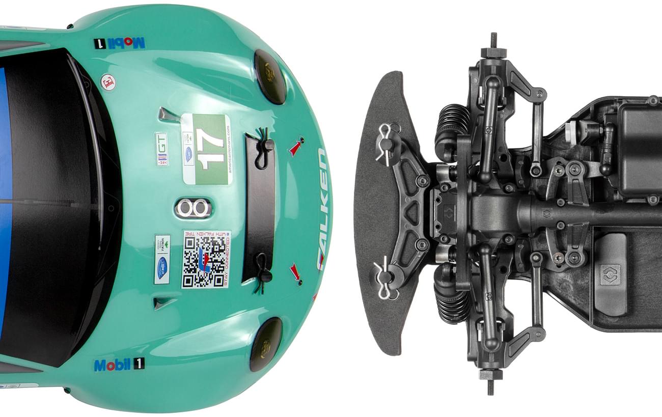 HPI Racing Sport 3 Porsche 911 GT3 RSR Falken FLUX - HP160781