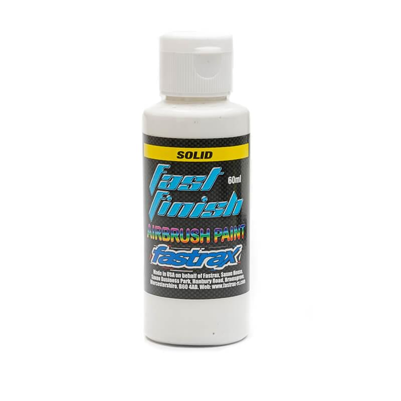 Peinture aérographe Fastrax Fast Finish blanche 60 ml