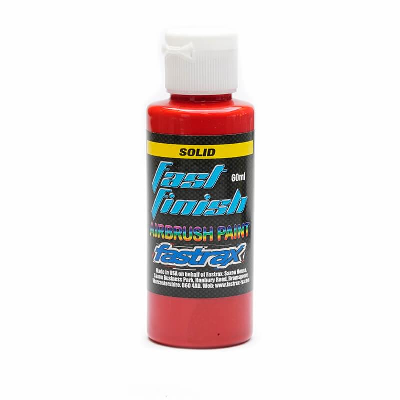 Peinture aérographe Fastrax Fast Finish rouge 60 ml