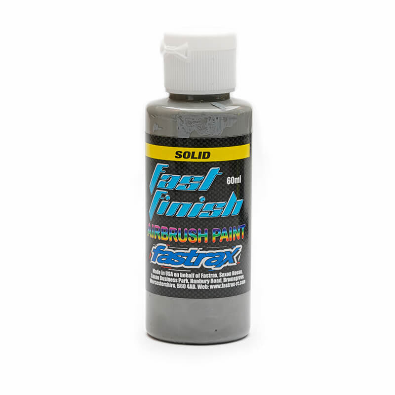 Peinture aérographe Fastrax Fast Finish gris 60 ml