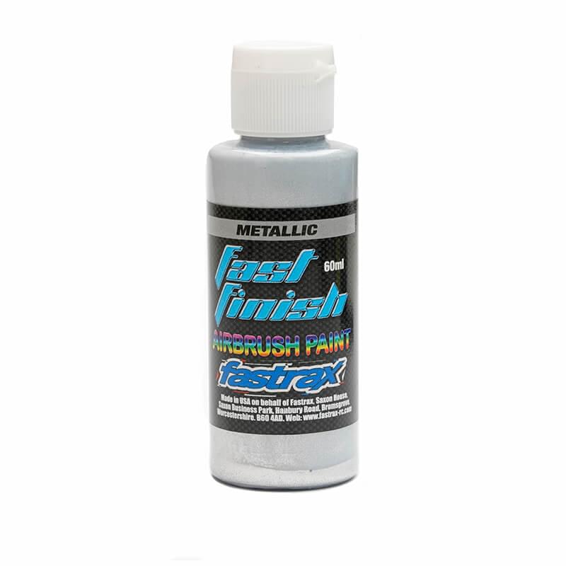 Peinture aérographe Fastrax Fast Finish aluminium 60 ml
