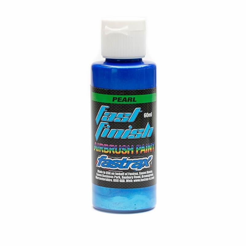 Peinture aérographe Fastrax Fast Finish bleu nacré 60 ml