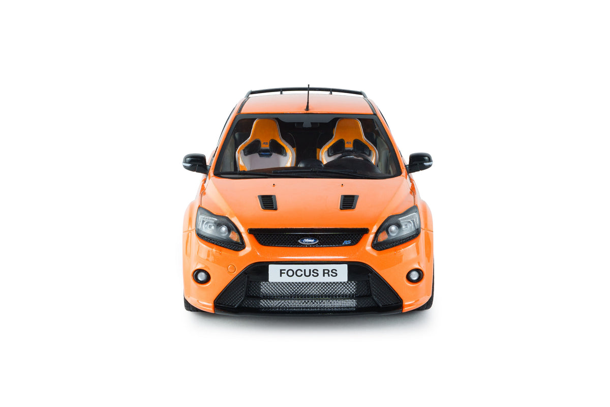 Solido S1813103 Voiture miniature collection 1/18 Ford Focus RS MK2 Performance pack RS+ orange électrique 2009 - Breizh Modélisme.
