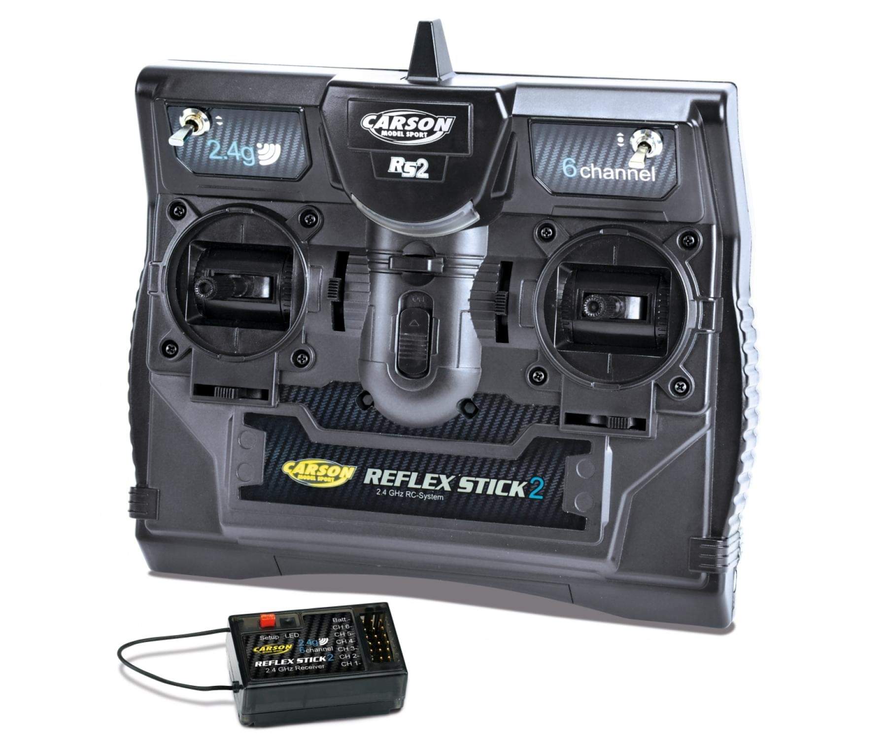 Radio 6 voies FS Reflex Stick II 2.4G