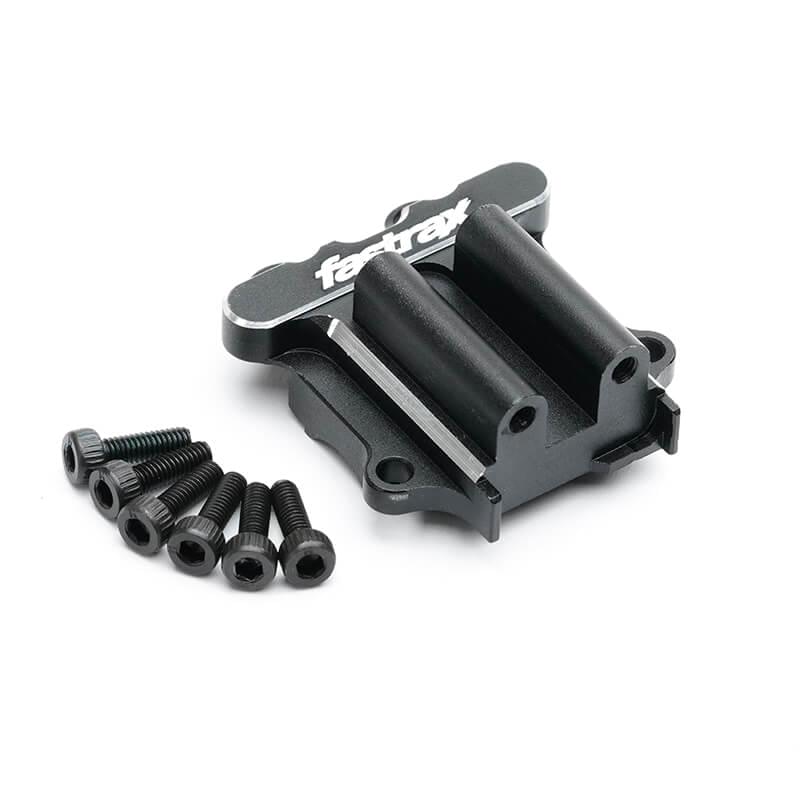 Couvercle de boîte de vitesse arrière aluminium Fastrax Arrma Grom/Granite - FTAR057BK
